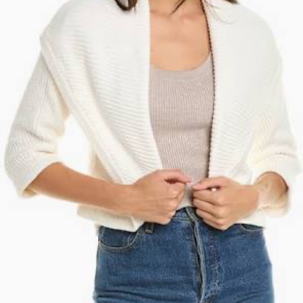 Cabi Half Circle Cardigan Sweater